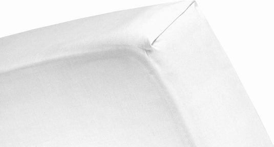 Cinderella hoeslaken - jersey - 160x200 cm - tot 25 cm - wit