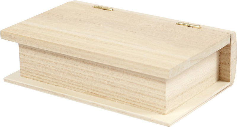 Load image into Gallery viewer, Creativ company houten boek doos, 14x9x4cm
