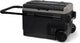 Steamy -e dual zone roller elektrische compressor koelbox op wielen - dual zone - 40 liter - 12v en 230v - voor auto en camping - zwart