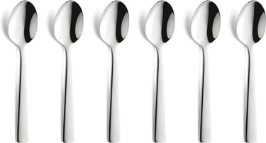 Amefa moderno koffielepels - 6-delig