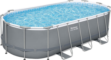 Bestway steel pro max bovengrondse zwembad set 5,49 m x 2,74 m x 1,22 m