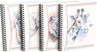 Oxford boho spirit notitieboek a5 gelijnd 120 pagina's 90g willekeurig design