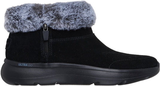 Skechers on-the-go enre - snow-cappe dames snowboots - zwart
