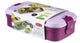 Curver lunch go lunchbox - met bestek - paars