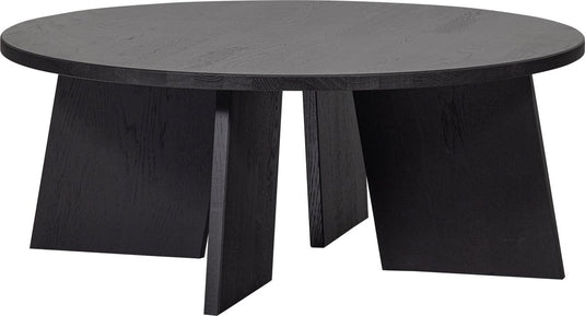 Woood fries salontafel - eikenhout - blacknight - 36x90x90