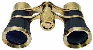 Braun phototechnik braun photo technik verrekijker opera 3x25 goud zwart