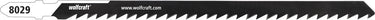 Wolfcraft - pvc decoupeerzaagblad 100mm - hcs-blad met t-schacht – ideaal voor kunststof-, pp pvc-buis - 8029000