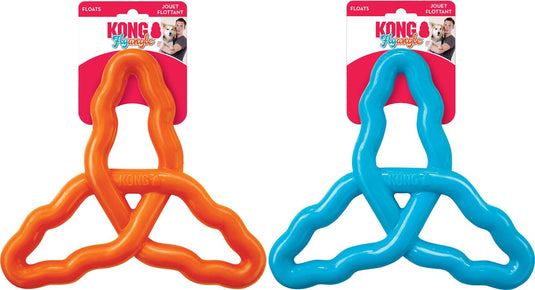 Kong flyangle hondenspeelgoed assorti | duurzaam trekspeelgoed