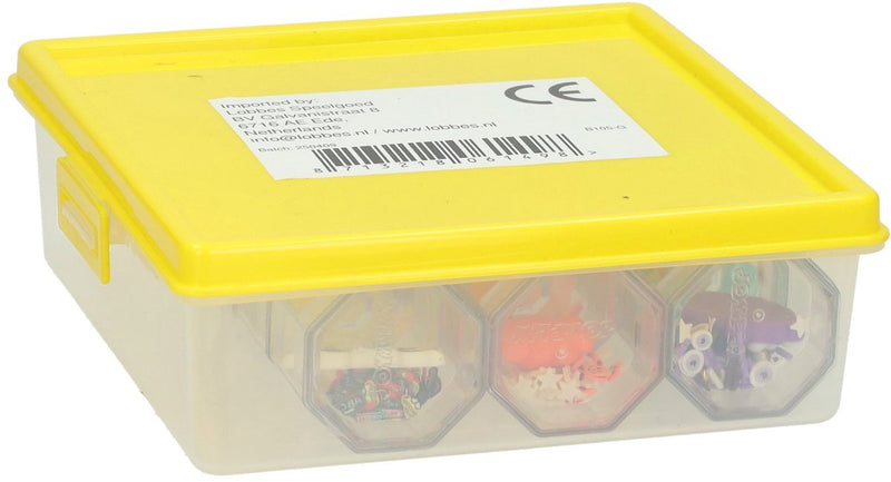 Load image into Gallery viewer, Albatros hengelsport glitter sprinkle stapelbare achthoeken - 12dlg
