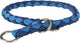 Trixie cavo anti-trek halsband indigo royal blauw m-l
