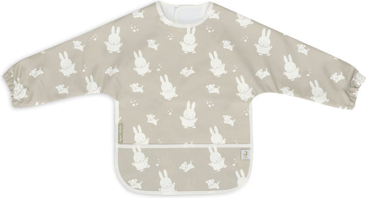 Jollein x nijntje slab waterproof met mouw miffy snuffy - olive green