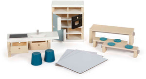 Small foot - houten poppenhuis meubeltjes keuken