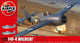 Airfix modelbouwpakket militaire voertuigen - 02070a f4f-4 wildcat plane plastic - 1:72 - modelbouw