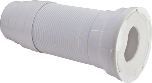Wisa wiesbaden flexibele uittrekbare closetaansluitstuk 110 103 mm. - wit