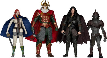 Mcfarlane toys the lord of the rings: the war of the rohirrim action figuur 4-pack 10 cm action figuur