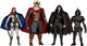 Mcfarlane toys the lord of the rings: the war of the rohirrim action figuur 4-pack 10 cm action figuur