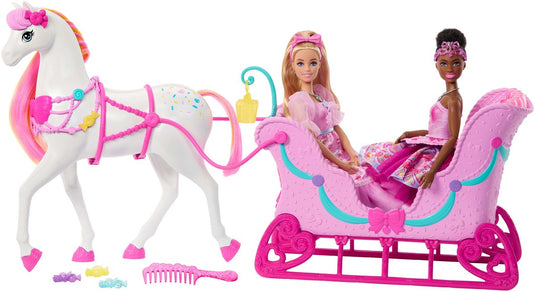 Barbie in the nutcracker land van snoep - paard en accessoires