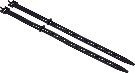 Bbb cycling cargostraps - sterke bikepacking straps 50 cm - handige spanbanden voor fietsbagage - elastische snelbinders - 2 stuks - bagagespin - bsb-161l