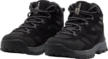 Jack wolfskin vojo tour texapore mid k kinderen wandelschoenen-phantom