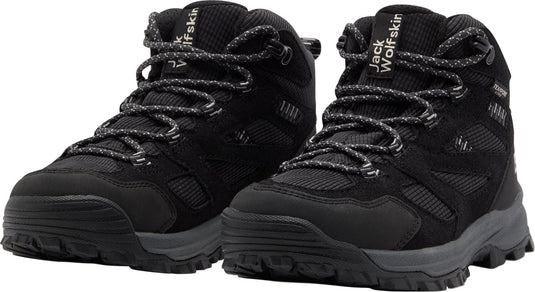 Jack wolfskin vojo tour texapore mid k kinderen wandelschoenen-phantom