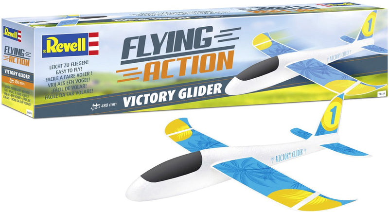 Load image into Gallery viewer, Revell modelbouwpakket vliegtuigen - 24331 flying action victory glider - vliegtuig piepschuim bouwpakket - - modelbouw
