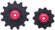 Bbb cycling bbb rollerboys ceramic shimano grx derailleurwieltjes set voor fietsen zilver 11-13t