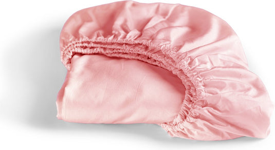 Cinderella - sundays - hoeslaken - tot 25 cm matrashoogte matrashoogte - satijn - 90x220 cm - roze