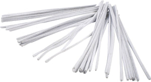 Creativ company chenille wit 30cm, 50st.