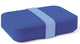 Day to day lunchbox cobalt large - 1100ml - brooddoos met elastiek - in hoogte verstelbare broodtrommel - bpa-vrije lunchtrommel - gemaakt in belgië - 215x125x45mm