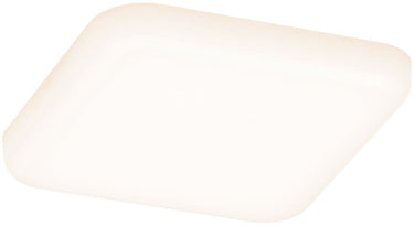 Paulmann varifit led-inbouwpaneel veluna ip44 hoekig 75x75 mm 4,5w 360lm 3000k satijn