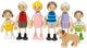 Bigjigs houten poppenhuis familie poppen fsc duurzaam speelgoed.