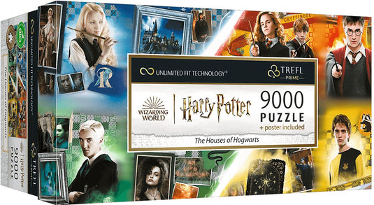 Trefl puzzel harry potter - 9000 stukjes - the houses of hogwarts.