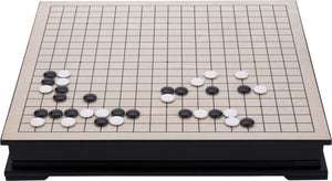 Engelhart go bordspel met zijvakken – 361 kunststof stenen 21 mm – strategisch bordspel –