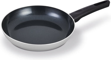 Brabantia indu+ koekenpan - ø 24cm - 100% pfas vrij - keramische antiaanbaklaag - inductie koekenpan - vaatwasserbestendig - grijs
