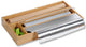 Kesper fsc® keuken foliedispenser voor 2 rollen folie - met 2 opbergvakken - keuken lade folie dispenser voor aluminium- huishoudfolie