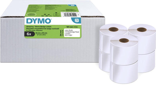 Verzendetiketten dymo lw 54 x 101mm