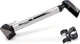 Xlc pu-r03 race mini fietspomp - aluminium - zwart zilver