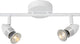 Lucide caro-led - plafondspot (plafondlamp) - led - gu10 - 2x5w 2700k - wit