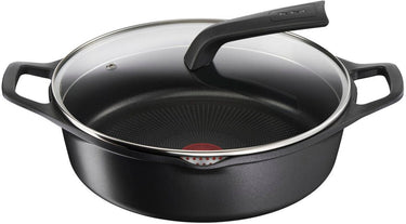 Tefal robusto - braadpan - ø28 cm - inclusief deksel - inductie - duurzaam