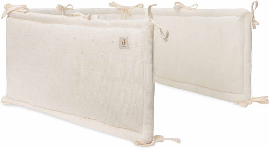 Jollein boxbumper 180x30cm cosy knit ivory