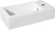 Differnz hura l fontein - keramiek - 40 x 22 x 11.5 cm - wit