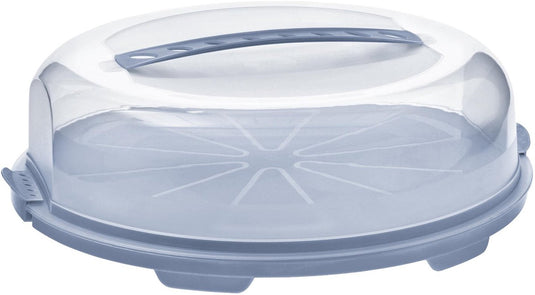 Rotho fresh taartdoos - bpa vrij - met afsluitbare clips - handig mee te nemen door handgreep