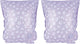 Swim essentials - zwembandjes met panterprint - zwemvleugels - 15-30 kg - 2-6 jaar - pvc -lila wit