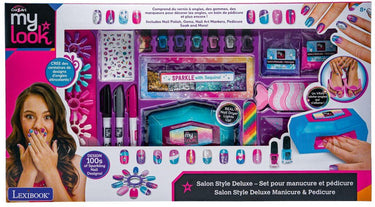 Lexibook salonstijl deluxe manicure pedicure