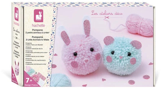 Janod - atelier - deco - pompons maken