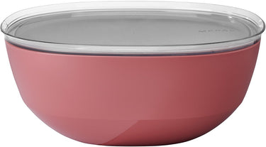Mepal serveerschaal met deksel silueta - 5000 ml - saladeschaal - vivid mauve