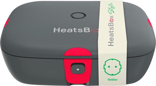 Faitron - heatsbox style - electrische lunchbox - rvs - verwarmde lunchbox - voor warme maaltijden - verschillende compartimenten - 220v