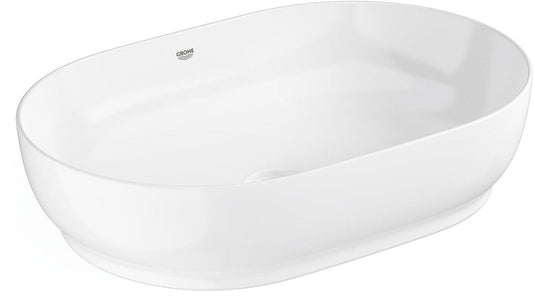 Grohe essence ovale waskom – 60 cm – zonder overloop – glanzend keramiek – aquaceramic hyperclean – wit