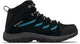Columbia crestwood™ mid waterproof dames wandelschoenen - black, skylight