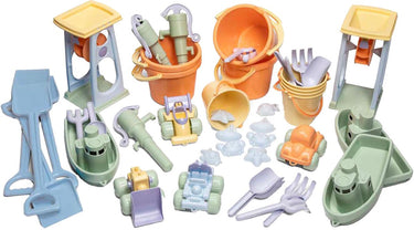 Dantoy pastel zandspeelset, 45dlg.